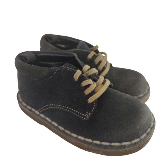 Gap Navy Blue sz 8 suede booties - Picture 3 of 7